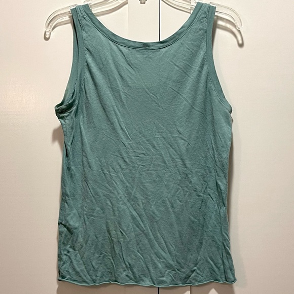 Three Dot Aqua Tank Tee, sz M - Picture 4 of 7